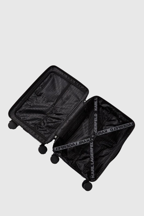 MEDIUM SIZED TROLLEY KARL LAGERFELD - Α999 BLACK